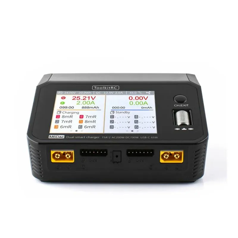 ToolkitRC M6DAC Smart Lipo Bat - đánh giá và giá Toolkitrc M6Dac Smart Charger