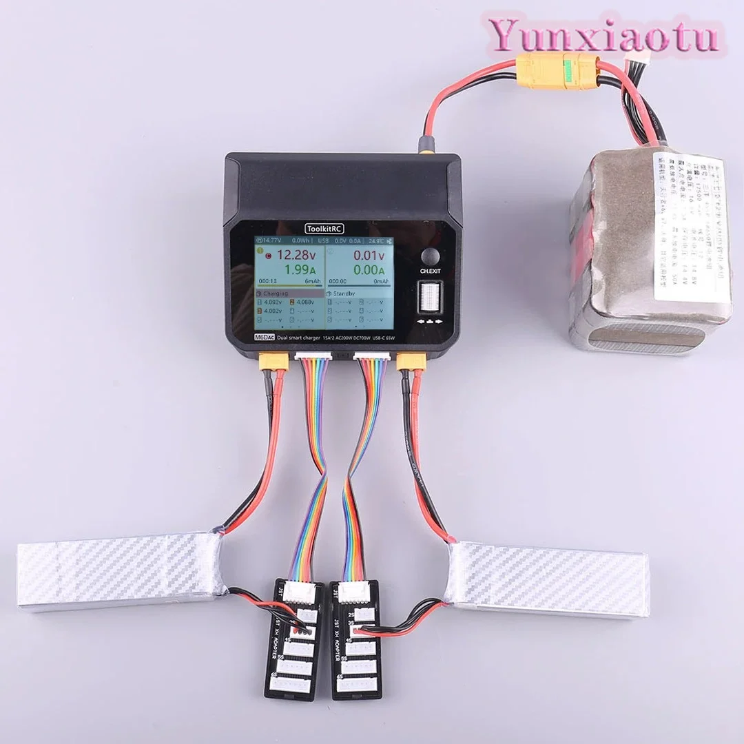 ToolkitRC M6DAC Dual Channel S - đánh giá và giá Toolkitrc M6Dac Smart Charger