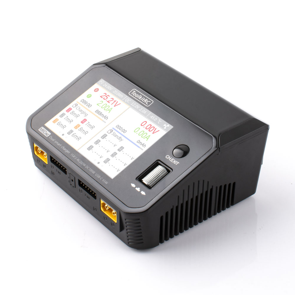 ToolkitRC M6DAC Multi-function - đánh giá và giá Toolkitrc M6Dac Smart Charger