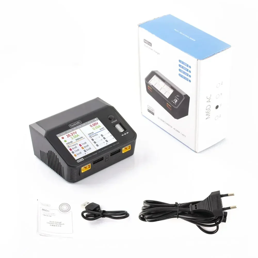 ToolkitRC M6DAC Smart Balance  - đánh giá và giá Toolkitrc M6Dac Smart Charger