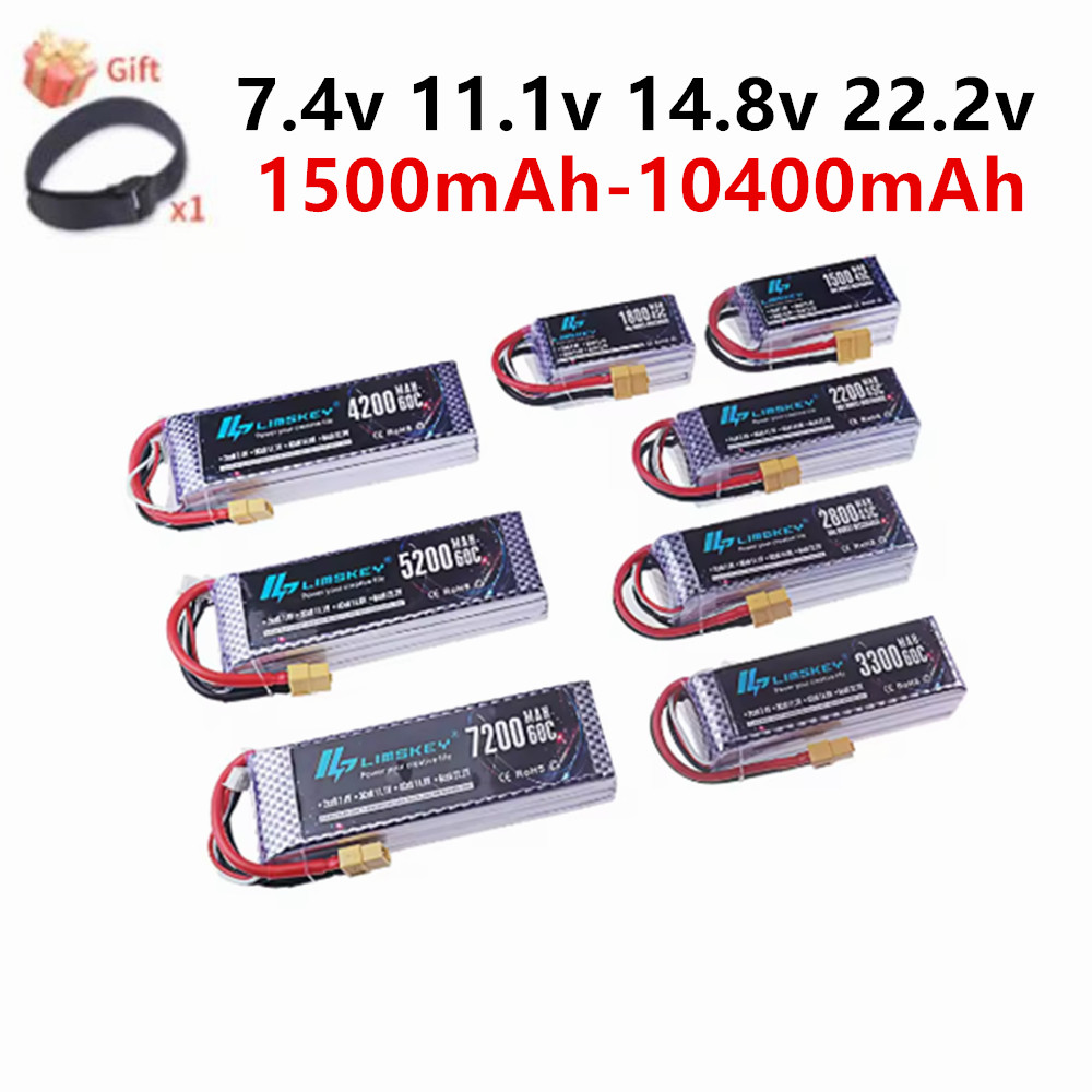 Lipo Battery 2S 3S 4S 6S 1500m - đánh giá và giá 4S Lipo Battery 14.8V 6000Mah