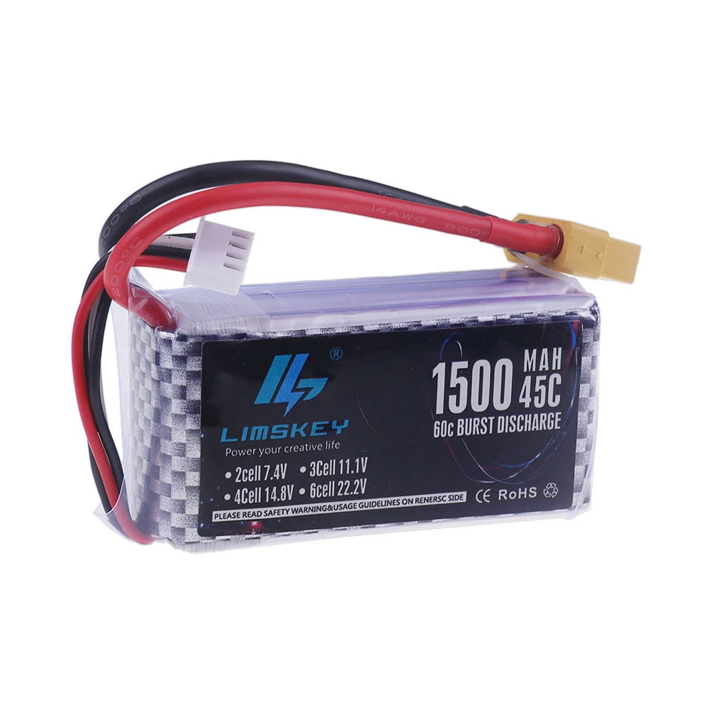 Lipo Battery 2S 3S 4S 6S 1500m - đánh giá và giá 4S Lipo Battery 14.8V 6000Mah