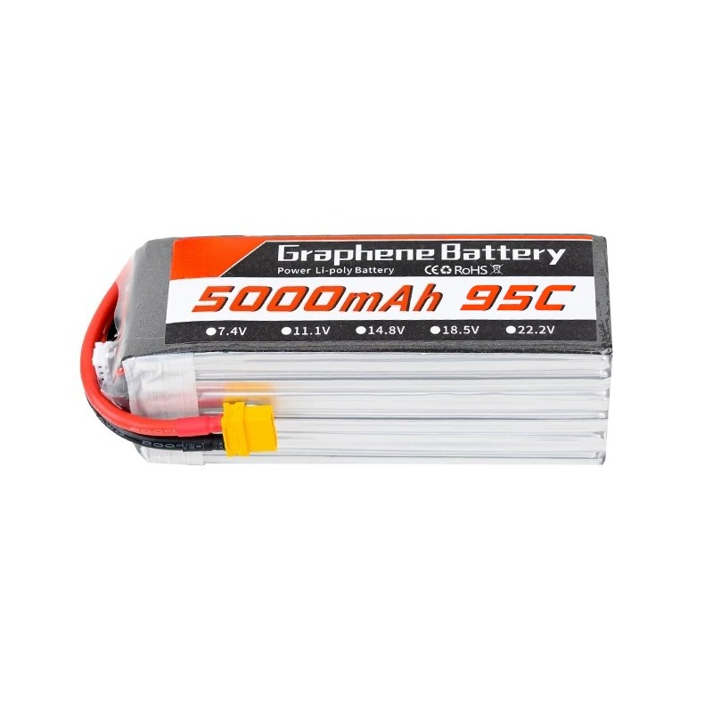Pin Lipo Graphene 5000mAh 6S 2 - đánh giá và giá 6S Lipo Battery 22.2V 5000Mah
